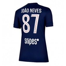 Paris Saint-Germain Joao Neves #87 Hemmatröja Dam 2025-26 Korta ärmar